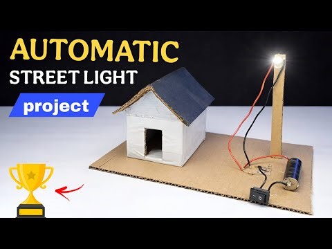 🤯 How to Make Automatic Street Light Project Using LDR Sensor / very easy