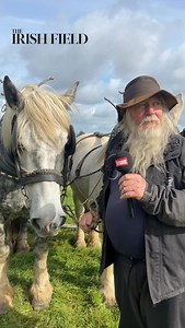 We caught up with Jerry from Kerry who was helping his friends out in the under 40s horse ploughing at the National Ploughing Championships 💪 | The Irish Field