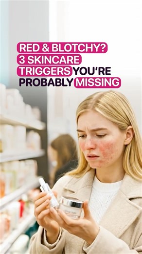 How to Calm Red & Blotchy Skin? 3 Skincare Triggers You’re Missing 🌿