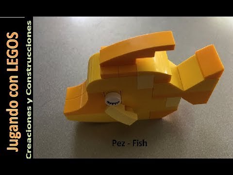 How to make a Lego FISH in a FAST fashion - LEGO ANIMAL COLLECTION / LEGO Channel