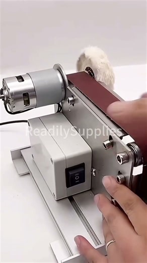 Electric Belt-Sander Polishing-Grinding Sharpener DIY Power Sanding Machine