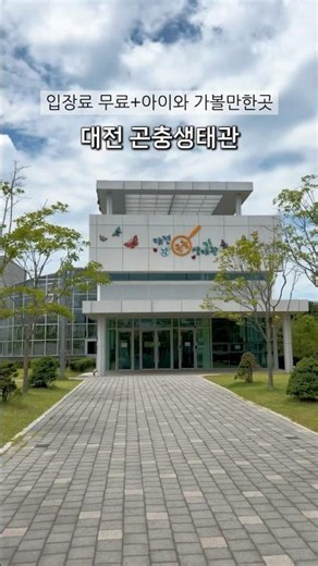 시원하게 즐기는 여름방학 대전곤충생태관 나들이