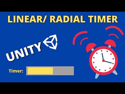 LINEAR - RADIAL TIMER COUNTDOWN | Unity Tutorials C#