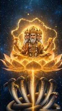 How Was the Universe Created Vishnu & Brahma Creation Story #3danimation #animation #shots