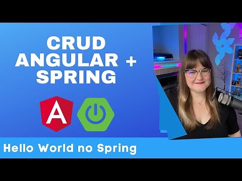 CRUD Angular + Spring | 14: Hello World com Spring