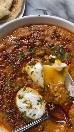 Coconut Lentil Curry Recipe with Eggs | Delicious Indian Inspired Dish