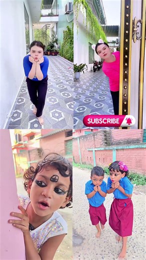 Cute Peeking Game & Funny Eye Makeup 🫣👀🤣