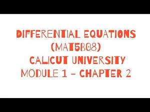 Differential Equations 14