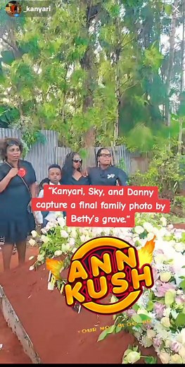 134K views · 1.8K reactions | “Pastor Kanyari joins Sky and Danny for a family photo near Betty’s resting place.” | Ann Kush | Facebook