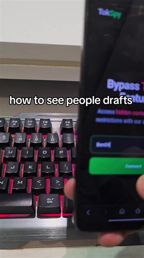 How to See People's Drafts on Social Media