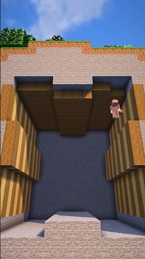 Minecraft Easy Mountain House #minecraft