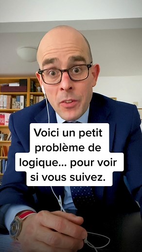 Voici un petit problème de logique… pour voir si vous suivez. Salukes Mister @b.t.picture : quel bonheur de travailler avec vous. #logique #probleme #physique #mathematique #profbucella | Professeur Fabrizio Bucella