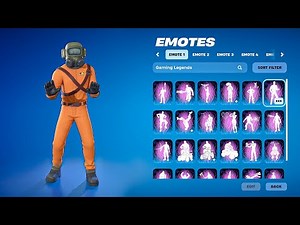 All Fortnite Gaming Legends Series Emotes (2020 - 2024)