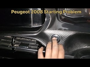 Peugeot 2008 Starting Problem Solved Peugeot 2008 C1651-B1418 Code Solution
