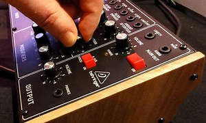 The Behringer Model D synth flexes its muscles in a synth-pop track