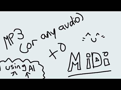 How To Create MIDI Files with MP3 Files (Using AI!)