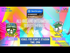 WATCH | Glen Dimplex All-Ireland Intermediate Camogie Championship Qtr Final 2024 - Offaly v Meath