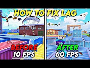 Bgmi/Pubg Mobile Lag Fix 4.1 Version | Fix Lag Problem in All Devices