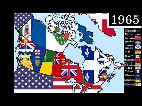History of Canada in Flags