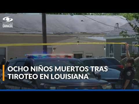 Responsable de tiroteo en Louisiana, Estados Unidos, era padre de siete de las víctimas