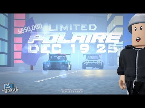 Jailbreak's Newest Limited Vehicle is Insane! 🏎️❄️