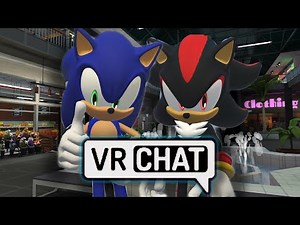 SONIC AND SHADOW GOES CHRISTMAS SHOPPING! (VRCHAT)