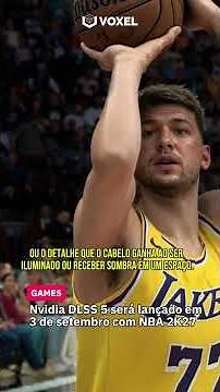 Nvidia DLSS 5 chega oficialmente com NBA 2K27! Veja aplicação