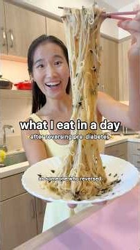 What I eat in a day after reversing pre-diabetes!!💪 Easy, delicious meals that make me feel good!!