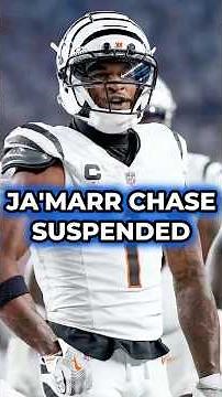 BREAKING: Ja'Marr Chase Suspended By NFL For SpitGate Incident #nfl #nflnews #shorts
