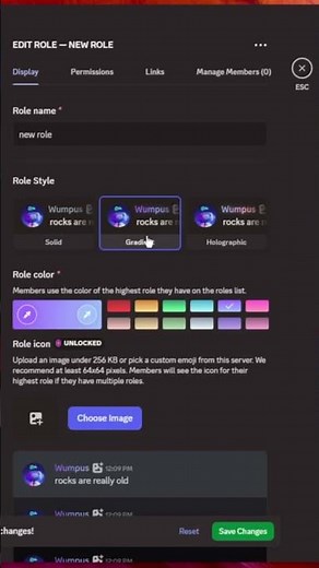 How to Make a Gradient Discord Role in 8 Seconds 🎨 Enhanced Role Style Tutorial