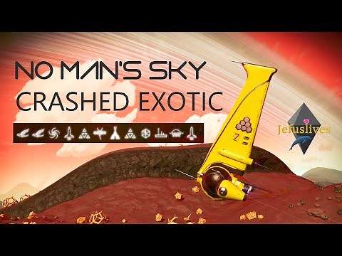 No Man's Sky | Crashed S-Class Exotic Ship - Euclid Galaxy