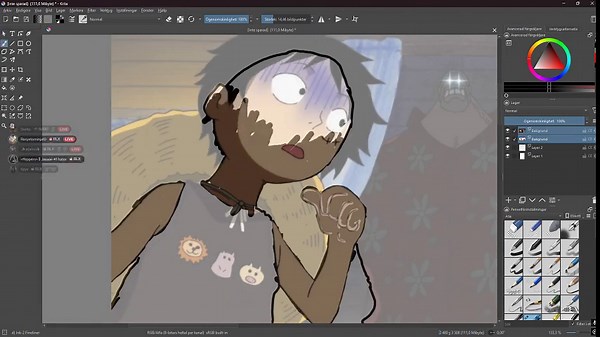 Coolkid Drawing Process in Roblox Art