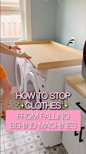 Never Lose Clothes Again: THE Hack to Stop Them from Falling Behind Your Machines!