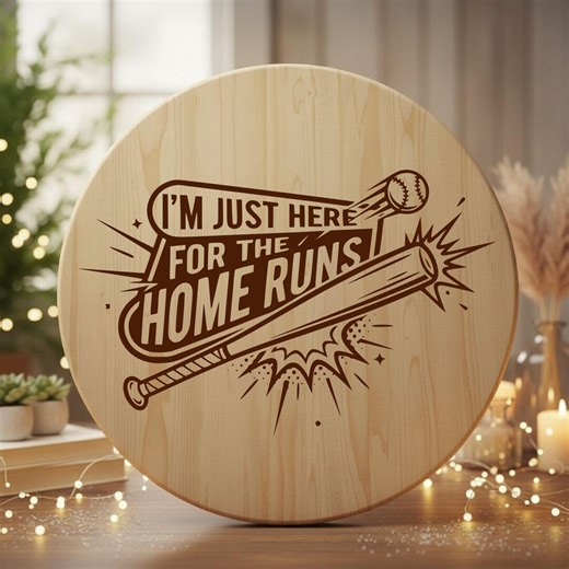 Baseball SVG Laser File Vector Engraving Design for Cutting Board (digital Download) - Etsy