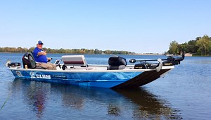 Dave Genz Brings Ice Fishing to Open Water with His Holey Boat | OutdoorHub