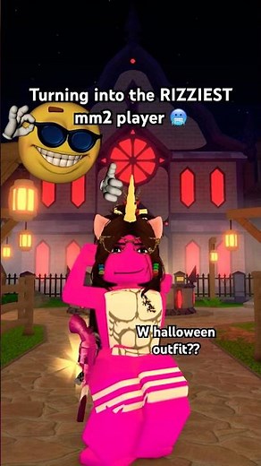 Turning into the RIZZIEST MM2 PLAYER 💅😍 #roblox #mm2 #shorts