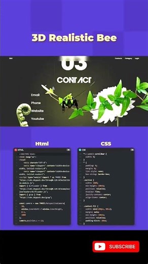Animation Parallax scroll #animation #ui #coding #webdevelopment #webdesign #frontend #react