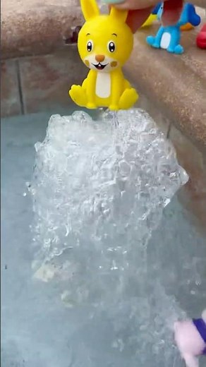 Zoo Animals Toy Water Splash #kidslearning