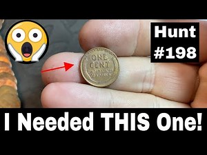 A RARE Penny Found Coin Roll Hunting - Penny Hunt and Fill 198