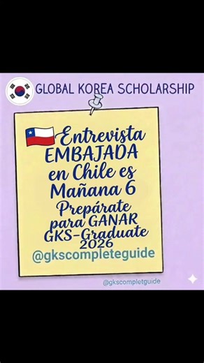 Convocatoria GKS 2026: ¡Postula y Estudia en Corea!