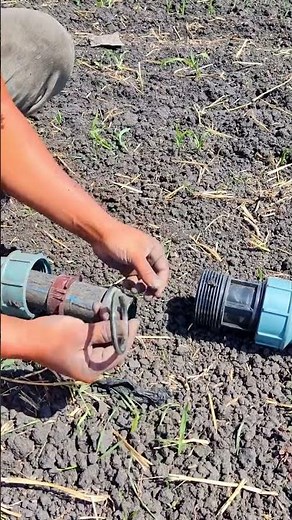 HDPE pipe line me union fitting#pipelining #plumbingsupplies #plumbingfittings