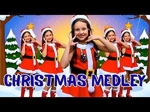 Christmas Medley | Kids Christmas Dance | CHRISTMAS SONGS MEDLEY DANCE | Holiday Music for Children