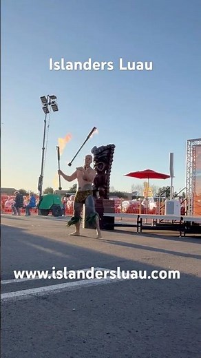 Fire Knife Dance with TWO Knives 🔥 | Samoan Siva Afi Performance | Islanders Luau