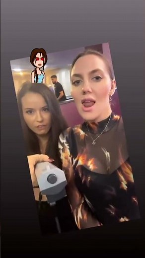 Clara Croft ❤️ (The Queen of Arcades) 🕹️ with Jenna Nova #Shorts