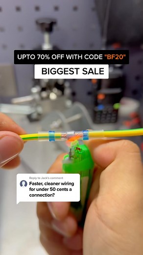 11K views · 61 reactions | BLACK FRIDAY DEAL ALERT: SolderStick Kit + Extra 20% OFF (code: BF20) + FREE Rush Shipping = Your best deal of the year. ⚡ Fix every sketchy connection before winter hits. Professional results, DIY price. Limited stock moving FAST Shop now at www.solderstick.com | SolderStick | Facebook