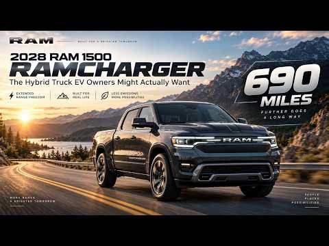2028 Ram 1500 Ramcharger — The Hybrid Truck EV Own