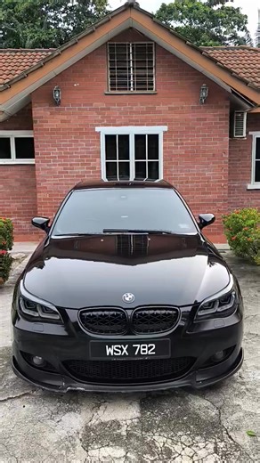 Done installing G30 style headlight (black edition) on Bmw E60 Modern look on a 20 years old car 😍 Contact us for more info or order placement 😬 | FA Auto Accessories