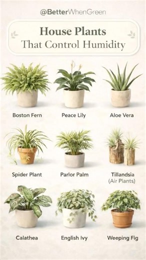 House Plants That Control Humidity 🌿 | Better When Green