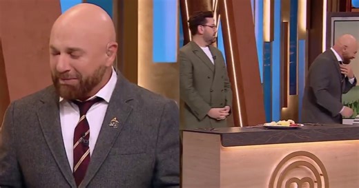 Germán Martitegui se atragantó en MasterChef Celebrity con un plato de Luis Ventura: el momento