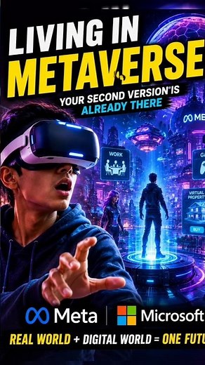 What if your second version already exists in a virtual world? 😳🌐